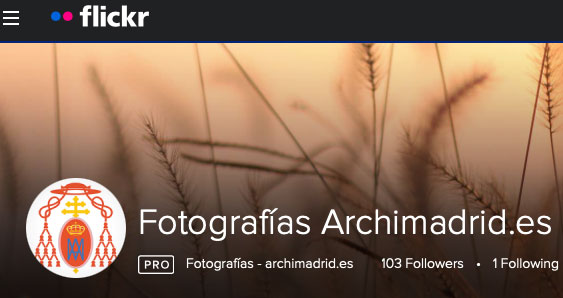 Flickr. Fotografías de la Archidiócesis